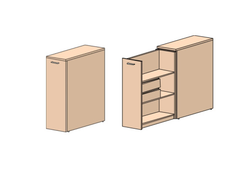 Шкаф Европа Лайт. Фото №1