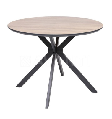 Стол обеденный VEGA (D100x75) мед. Фото №2