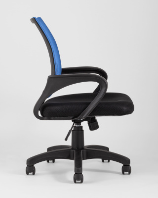 Кресло офисное TopChairs Simple синее. Фото №4