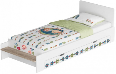 Кровать Маша и медведь Folk. Фото №2