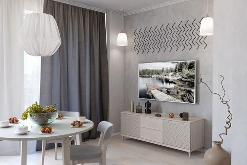 Стол обеденный Сканди Жемчужно-белый. Фото №4