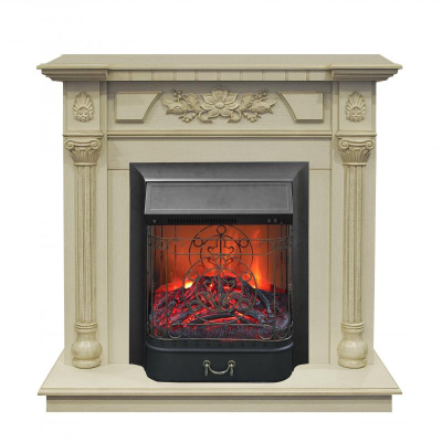 Электрокамин RealFlame Dacota WT с Majestic Lux BR S. Фото №3