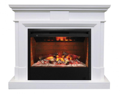 Электрокамин RealFlame Marco 26 WT с Helios 26 3D. Фото №2