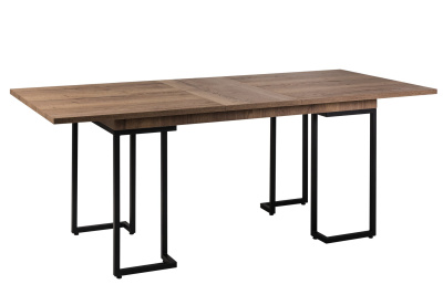 Стол раскладной обеденный Loft 120 Дуб табак. Фото №4