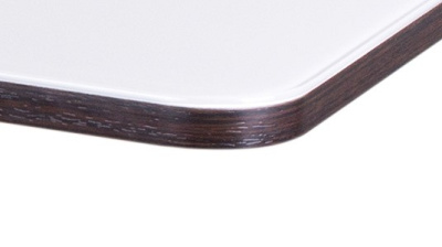 Столы со стеклом , венге/выбеленное закаленное стекло. Фото №2