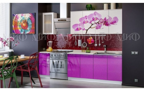 Кухня МДФ с фотопечатью ор х идея 2000. Фото №1