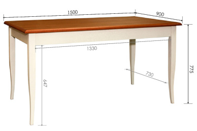 Стол обеденный Альт П490.21. Фото №2