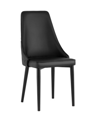 Стул Луис экокожа черный фото Стул Луис экокожа черный. Фото №2