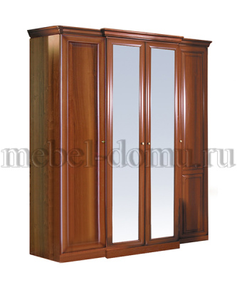 Шкаф 4-дверный Джулия 2548. Фото №3