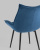 Стул Осло велюр синий фото Стул Осло велюр синий. Фото №8