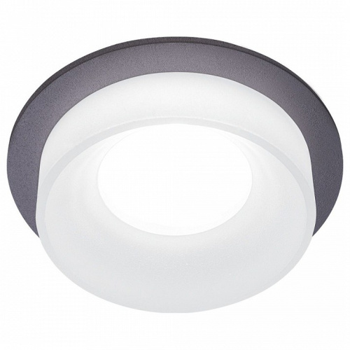 Светильник встраиваемый Feron DL2911 потолочный MR16 G5.3 черный. Фото №1