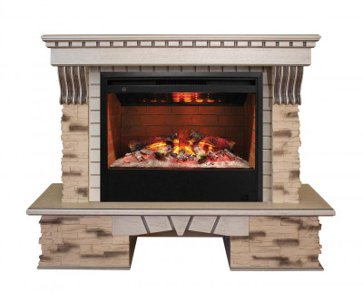 Электрокамин RealFlame Sorento WT с Helios 26 3D. Фото №2