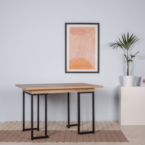 Стол раскладной обеденный Loft 160 Дуб натур. Фото №8