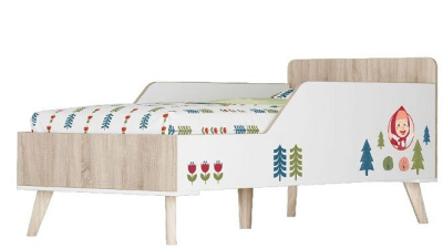 Кровать Маша и медведь Folk. Фото №2