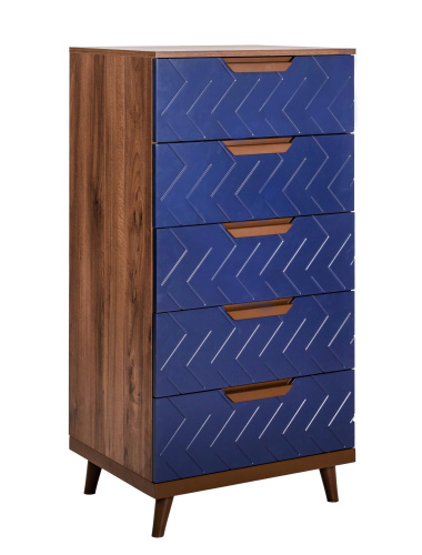 Комод с 5 ящиками Сканди Сапфир. Фото №2