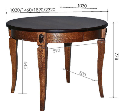 Стол Милана 14/1А П323.10. Фото №2