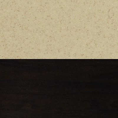 Столы с камнем , венге/камень песочного цвета. Фото №4