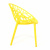 Стул Secret De Maison  BUSH (mod. 017) пластик, 60*58,5*80см, желтый (поставляется по 4 шт). Фото №2