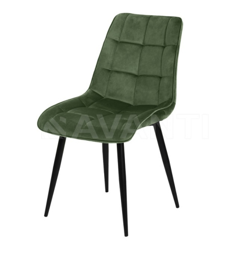 Стул MARIO HAKI (велюр, хаки). Фото №1