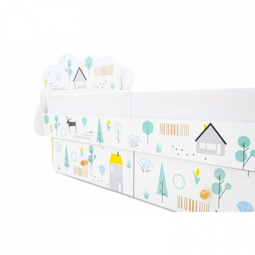 Кровать Stumpa 411908, белый. Фото №6