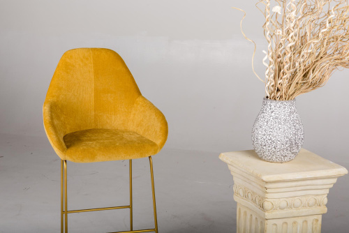 Кресло полубар Kent Измр/Линк Золото. Фото №8