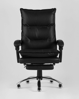 Кресло руководителя TopChairs Alpha черное. Фото №5