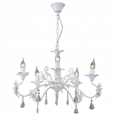 Подвесная люстра Arte Lamp Angelina A5349LM-5WH. Фото №2