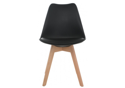 Стул деревянный Bonus черный. Фото