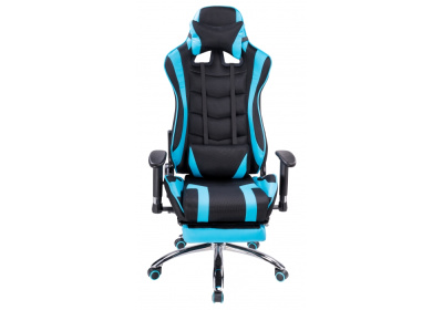 Стул Kano 1 light blue / black. Фото №3