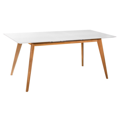 Стол раскладной Лунд белая столешница, 120 см. Фото №4