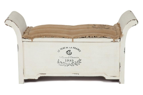 Банкетка Secret De Maison Volance (mod. M-6104) (Белый). Фото №1