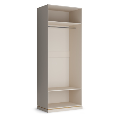 Шкаф 2-х дверный с глухим фасадом Капри. Фото №4