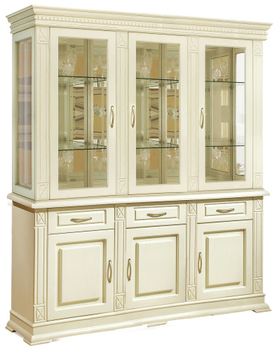 Шкаф комбинированный Верди Люкс 3з П487.20з. Фото №3