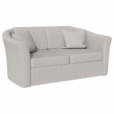 Диван прямой Лира дизайн 1 выкатной (рогожка, Серый) 150/80/87. Фото №2