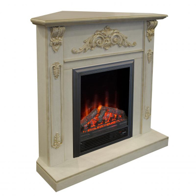 Электрокамин RealFlame Anita Corner (угловой) WT с Eugene. Фото №3