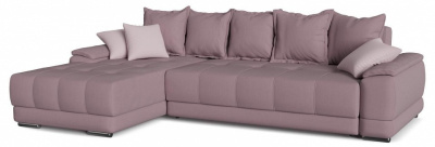 Диван угловой Nordkisa Rose Розовый велюр, угол левый фото Диван угловой Nordkisa Rose Розовый велюр, угол левый. Фото №2