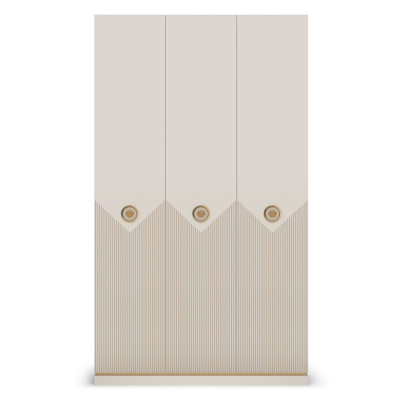 Шкаф 3-х дверный с глухими фасадами Капри фото Шкаф 3-х дверный с глухими фасадами Капри. Фото №3