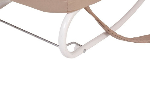 Шезлонг детский Polini kids Звезды, бежевый. Фото №3