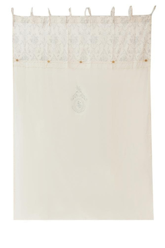 Занавеска на завязках с подхватами Secret De Maison Saint-Michel. Фото №1