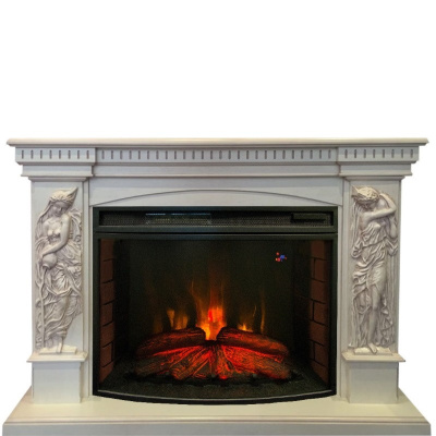 Электрокамин RealFlame Diva 33 WT с FireSpace 33 S IR. Фото №2