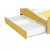 Кровать выдвижная Letmo 411137, желтый. Фото №11