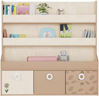 Стеллаж комбинированный Маша и Медведь Happy Days. Фото №2