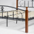 Кровать РУМБА (AT-203)/ RUMBA Wood slat base дерево гевея/металл, 160*200 см (Queen bed), красный дуб/черный фото Кровать РУМБА (AT-203)/ RUMBA Wood slat base дерево гевея/металл, 160*200 см (Queen bed), красный дуб/черный. Фото №2