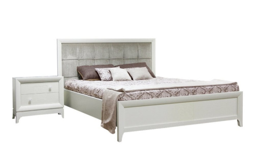 Кровать Сабрина ММ-302-02/14Б (альба). Фото №1