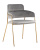 Стул Полин светло-серый. Фото №2