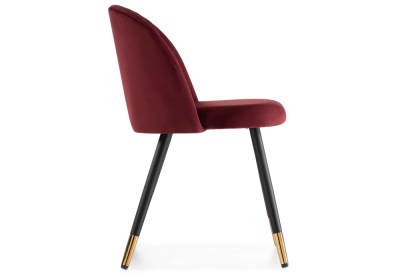 Стул Gabi wine red / black. Фото №3