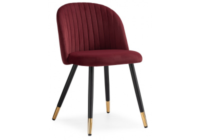 Стул Gabi wine red / black. Фото №2