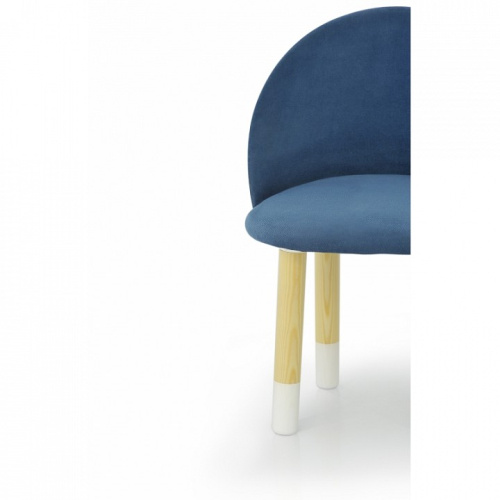 Стул Stumpa 412175, голубой. Фото №5