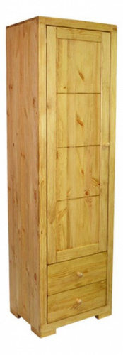 Витрина закрытая (1 дверь, 2 ящика) Калипсо. Фото №1