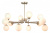 Люстра на штанге ST-Luce Redjino SLE106203-12 фото Люстра на штанге ST-Luce Redjino SLE106203-12. Фото №2